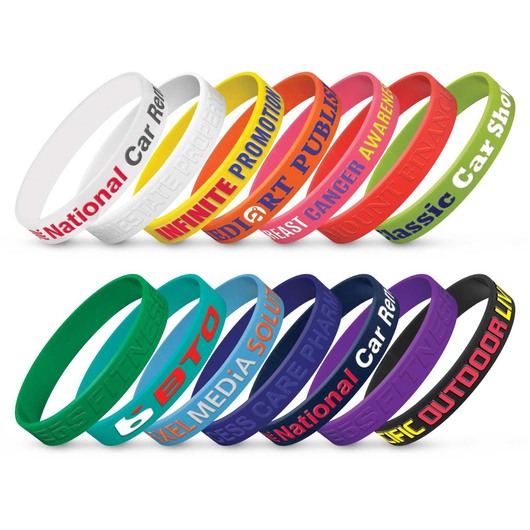 Embossed Silicone Bands Group